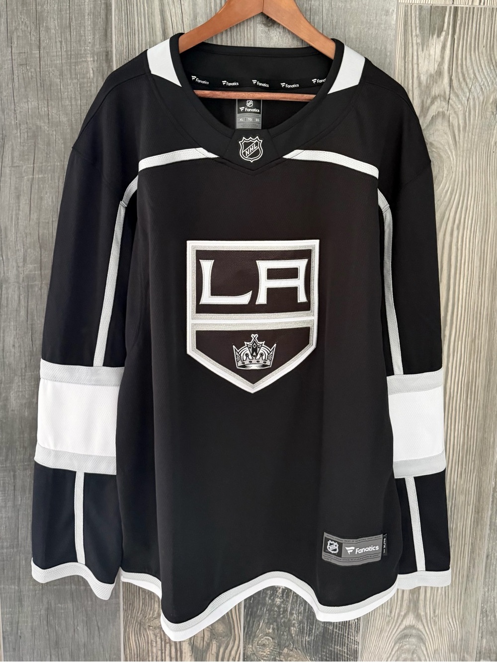 LA Kings Fanatics Black Home Breakaway Jersey